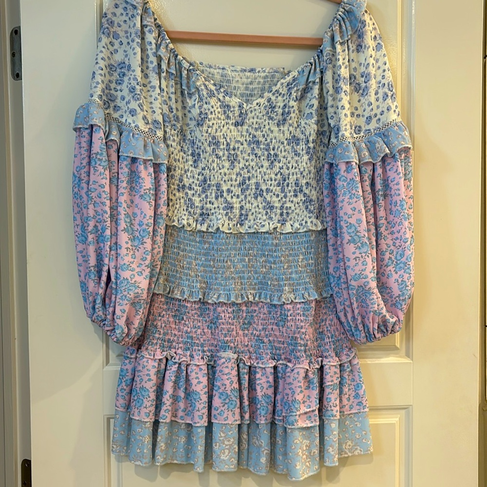 Darling Flirty Floral Tiered Dress. Love. Shack Fancy Inspiration!